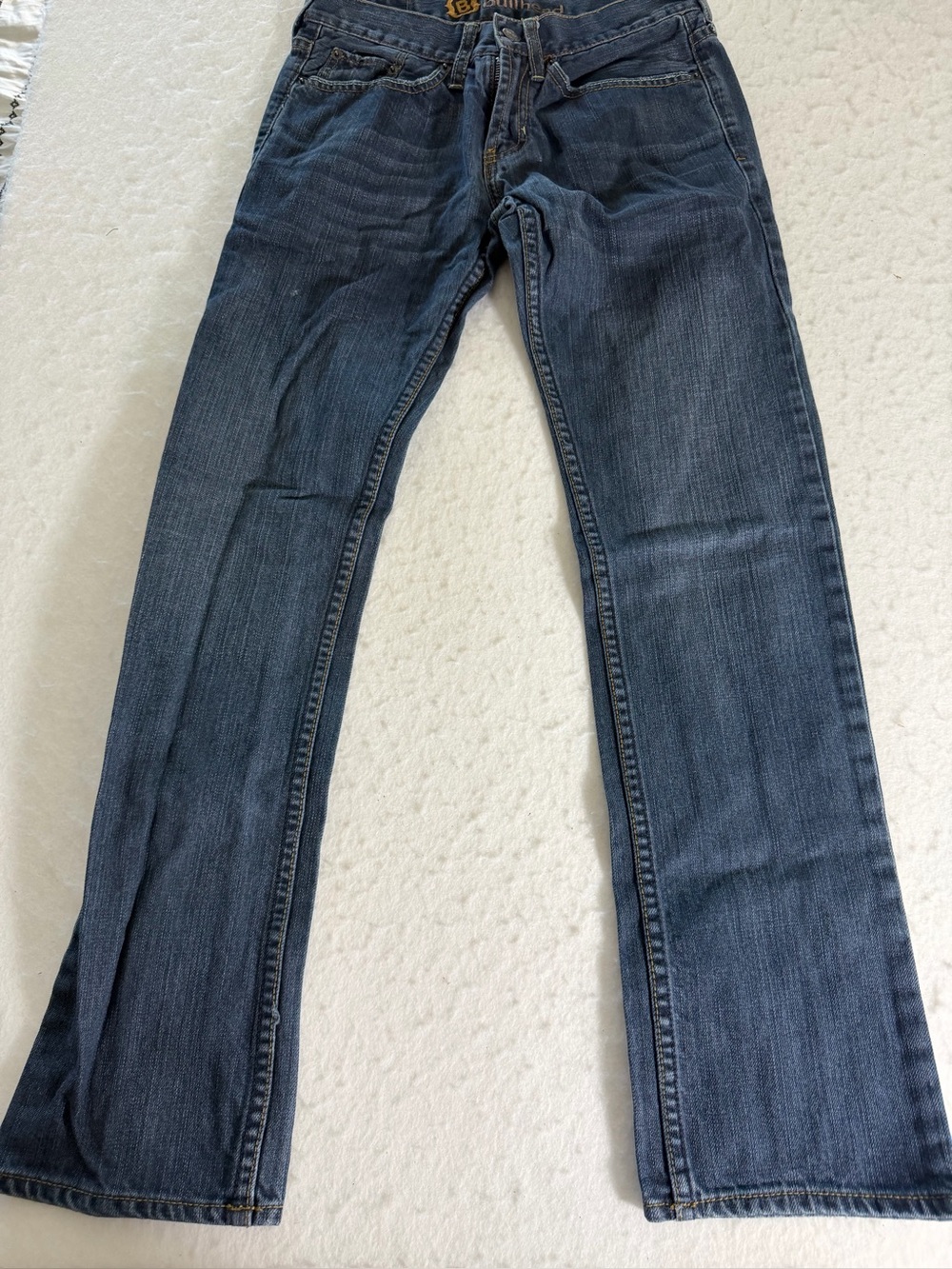Bullhead women Boot Cut Jeans in Dark Indigo Blue